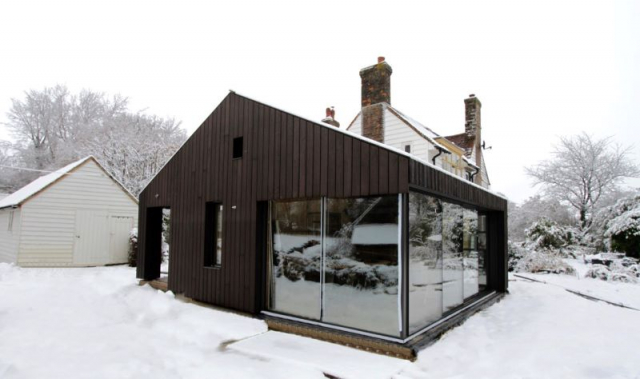 Charred Timber Cladding - Permachar