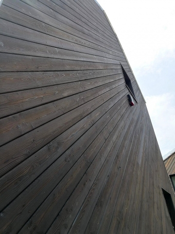 PermaChar Charred Larch Cladding - Colour Dusk