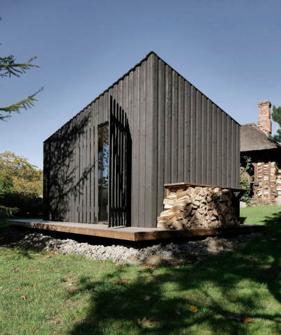 Permachar Charred Timber Cladding