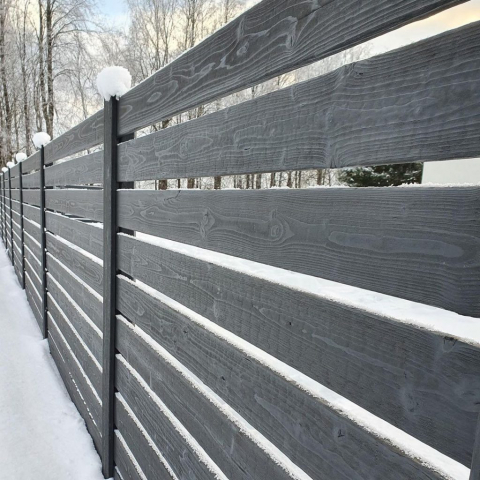 Permachar charred timber 