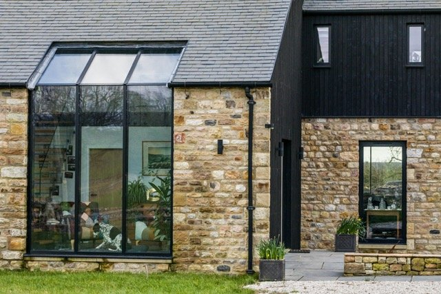 Permachar charred timber cladding