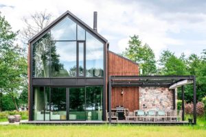 Permachar clad home