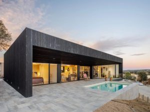 Weatherproof Charred Timber Cladding example