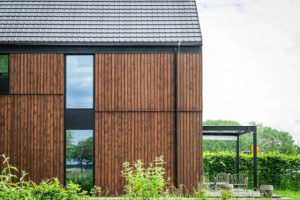 House with Permachar cladding