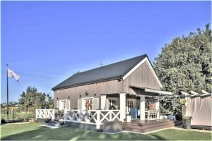 Chalet style house with Permachar cladding